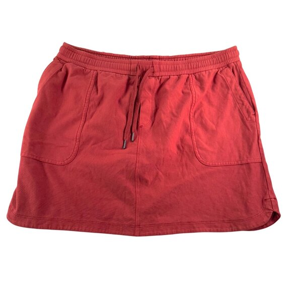 Athleta Skirt Women Large Farallon Dried Cinnamon Rust Terracotta XL - Picture 1 of 7